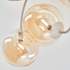 Chehalis plafonnier à globes, luminaire de plafond 6 lampes G9 Ø 64 cm