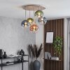 Chehalis plafonnier boules 5 lumières, luminaire de plafond rond rétro