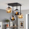 Koyoto plafonnier boule vintage 4 lumières E14, Ø 35,5 cm, style moderne