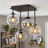 Koyoto plafonnier 4 lumières à boules E14 pour salon et salle à manger