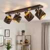 Alsen plafonnier à 4 spots orientables, barre de spots de plafond E14