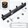 Alsen plafonnier à 4 spots orientables, barre de spots de plafond E14