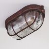 Plafonnier Catawba Rouille, 1 lumière
