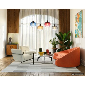 Nowa Toy suspension 4 flammes E27 moderne pour salle à manger, cuisine