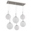 NOWA Kop suspension luminaire 6 flammes E27 moderne pour salle à manger, cuisine, salon