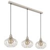 NOWA Mateo suspension luminaire allongée 3 flammes moderne longueur 103 cm E27