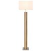 NOWA Forest lampadaire moderne, lampe sur pied avec interrupteur, 150 cm, abat-jour rectangulaire