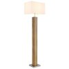 NOWA Forest lampadaire moderne, lampe sur pied avec interrupteur, 150 cm, abat-jour rectangulaire