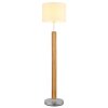 NOWA Taugus lampadaire sur pied moderne, E27, hauteur 145 cm, interrupteur sur le câble