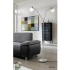 NOWA Loxy lampadaire de lecture à double bras, moderne, 2 lumières, douille E14