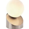NOWA Alisa lampe de table globe à poser G9 Ø10 cm, hauteur 16 cm pour salon et cuisine