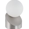 NOWA Alisa lampe de table globe à poser G9 Ø10 cm, hauteur 16 cm pour salon et cuisine