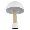 NOWA Paulin lampe de table champignon moderne E27 60 W pour chambre et salon
