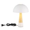 NOWA Paulin lampe de table champignon moderne E27 60 W pour chambre et salon