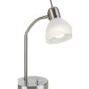 NOWA Daytona lampe de bureau E14 430 lm 3000 K avec interrupteur, Ø 20 cm, hauteur 30 cm
