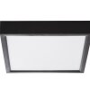 Nowa Puccy plafonnier LED carré ultraplat, 3000 K blanc chaud, 2400 lm, 20 W