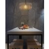 NOWA Leeds plafonnier rond E27 Ø 35 cm pour salon et cuisine, style moderne