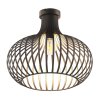 NOWA Mateo luminaire suspendu rond E27 40 Watt, diamètre 40 cm, design ajouré
