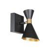 Steinhauer Preto applique murale orientable GU10 pour salon et chambre à coucher