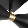 Steinhauer Preto applique murale orientable GU10 pour salon et chambre à coucher