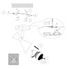 Steinhauer Preto applique murale orientable GU10 pour salon et chambre à coucher