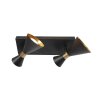 Steinhauer Preto plafonnier spot de plafond carré à 2 spots orientables GU10