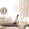 Steinhauer Sable suspension design ronde moderne pour salon E27 Ø28 cm, L 28 cm