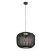 Steinhauer Sable suspension luminaire moderne abat-jour grillagé rond E27 longueur 45 cm