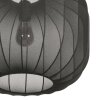 Steinhauer Sable suspension luminaire moderne abat-jour grillagé rond E27 longueur 45 cm