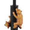 Steinhauer Animaux lampe de table ours grimpant, décorative à poser avec interrupteur E27