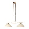 Steinhauer Suspension Anthea, structure ondulée, longueur 82 cm, pour la table à manger