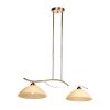 Steinhauer Suspension Anthea, structure ondulée, longueur 82 cm, pour la table à manger