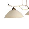 Steinhauer Suspension Anthea, structure ondulée, longueur 82 cm, pour la table à manger