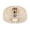 Steinhauer Bloeba plafonnier rond, luminaire de plafond à structure ajourée design moderne