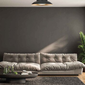 Steinhauer Brotke plafonnier LED rond moderne pour salon chambre salle à manger