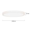 Steinhauer Luminix plafonnier LED rond moderne Ø 29 cm, 1500 lm, 18 W, 2700-3500 K