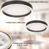 Steinhauer Ringlux plafonnier LED moderne design anneau rond 2700 K 3600 lm 30 W