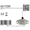 Steinhauer Cirque suspension luminaire design moderne à anneaux réglable longueur 50 cm