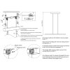 Steinhauer Bande suspension linéaire fine îlot cuisine LED moderne 3 flammes