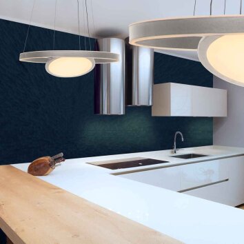 Steinhauer Ringlux suspension LED ronde design 3 flammes moderne