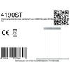 Steinhauer Fluxy suspension LED linéaire moderne 9 points lumineux 2700 K 4000 lm 26 W