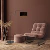 Steinhauer Bloeba lampadaire de salon moderne carré E27 orientable, 165 cm