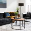 Steinhauer Stang lampadaire avec table d'appoint, lampe sur pied, E27, salon