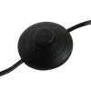 Steinhauer Stang lampadaire avec table d'appoint, lampe sur pied, E27, salon
