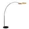 Steinhauer Ringlux lampadaire sur pied arc LED à 2 lumières moderne pour salon