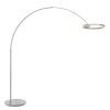 Steinhauer Ringlux lampadaire arc sur pied salon LED réglable 2 points lumineux 240 cm