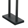 Steinhauer Stang lampe à poser moderne à abat-jour cylindrique, pied rectangulaire
