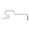 Steinhauer Bloeba plafonnier carré orientable E27, lampe de plafond moderne