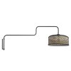 Steinhauer Bloeba applique murale orientable à bras articulé E27 avec interrupteur