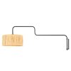 Steinhauer Bloeba applique murale de lecture à bras articulé E27 pour chambre et salon